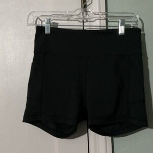 ZYIA Black Athletic Shorts